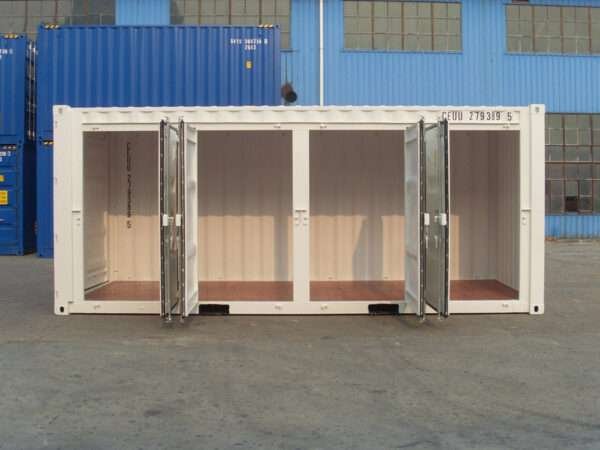 One Trip Side Doors 20' High Cube Containers